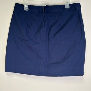 Lilly Pulitzer Navy Blue Skirt w/ front pockets